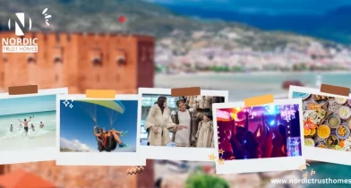 Alanya, einer der beliebtesten Touristenorte in der Türkei, die Stadt, die für ihre Strände, Einkaufs- und Unterhaltungsmöglichkeiten bekannt ist