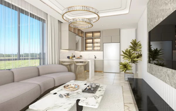 Luxury Flats for sale near the Beach in Gazipasa, which recently became a valuable location