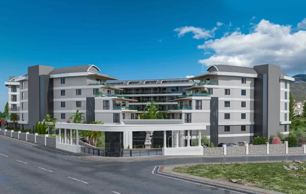 Uniquely Designed Apartments Suitable for Investment in Oba, Alanya An ecologically preferable area