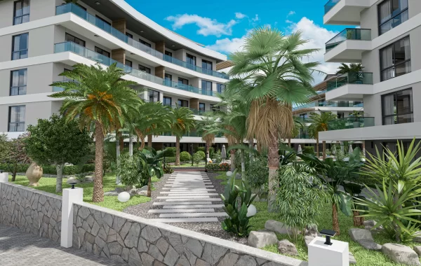 Uniquely Designed Apartments Suitable for Investment in Oba, Alanya An ecologically preferable area