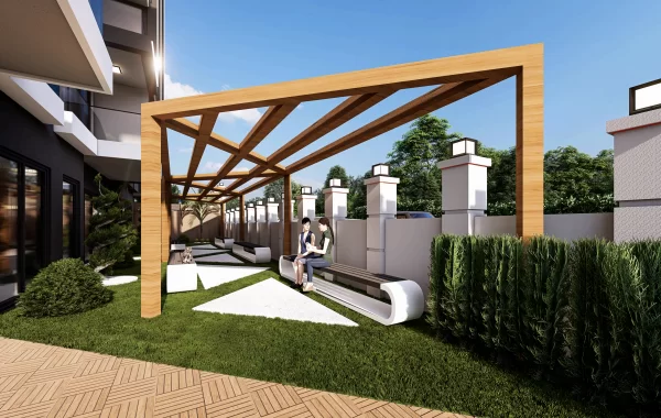 Neue Wohnungen mit modernem Design und erstklassiger Infrastruktur in Gazipasa