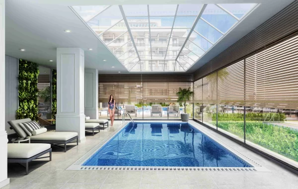 Elegante Investitionswohnungen in Alanya mit einfachem Zugang zu sozialen Einrichtungen in Alanya