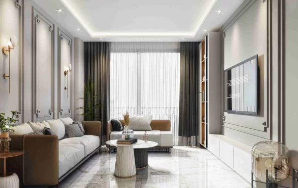 Elegante Investitionswohnungen in Alanya mit einfachem Zugang zu sozialen Einrichtungen in Alanya