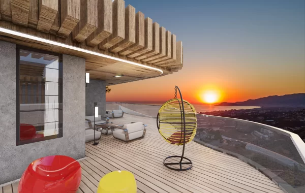 Divine Villa Complex for sale in Kargicak, an ideal place for someone looking for an easy lifestyle