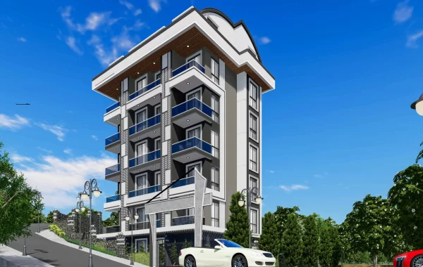 Moderne Wohnung, gelegen in der wunderschönen Küstenregion von Alanya, Avsallar