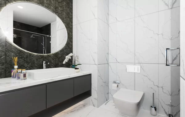 Moderne Wohnung, gelegen in der wunderschönen Küstenregion von Alanya, Avsallar