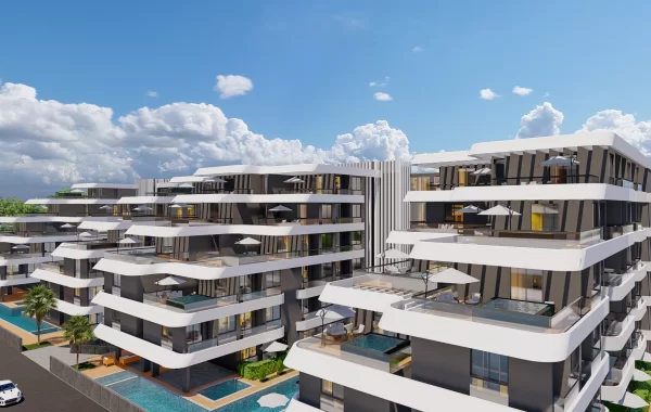 Exquisite Family-Oriented Luxury Flats with First-Class Construction Quality in Antalya