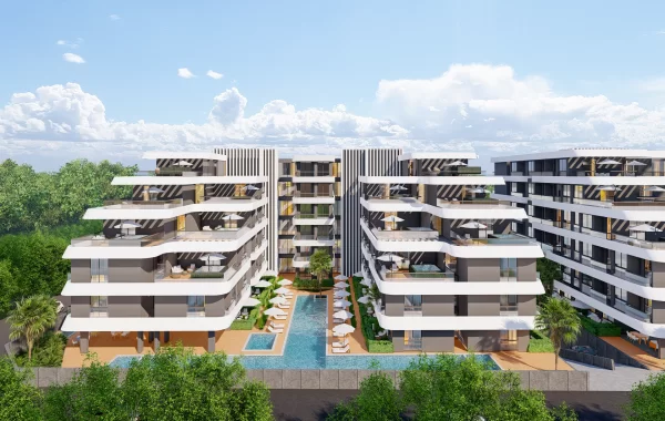 Exquisite Family-Oriented Luxury Flats with First-Class Construction Quality in Antalya