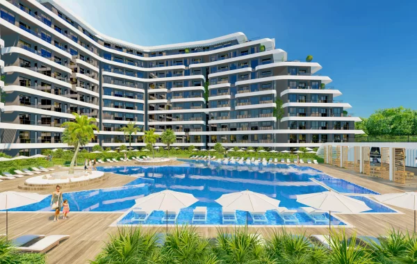 Astonishing Flats for sale, with Exclusive and Unique Architectural Style in Antalya
