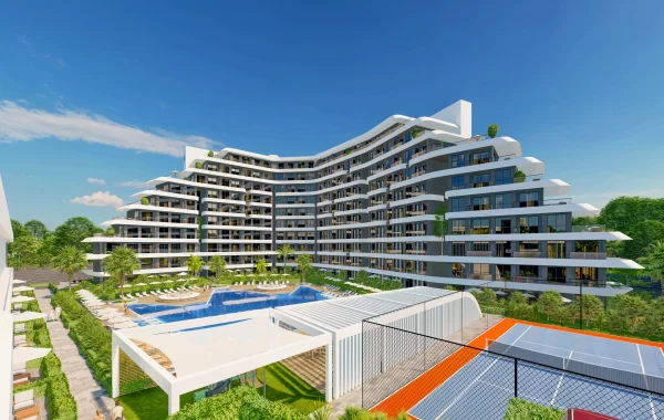 Astonishing Flats for sale, with Exclusive and Unique Architectural Style in Antalya