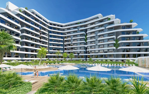 Astonishing Flats for sale, with Exclusive and Unique Architectural Style in Antalya
