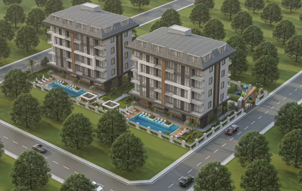 Peaceful Low-Rise Flats in a Quiet Location in Demirtas, a beautiful coastal region of Alanya