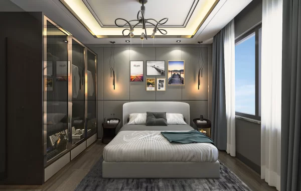Wohnungen zum Verkauf in der Nähe des Meeres, mit t Design top Ausstattung in Mahmutlar, Alanya