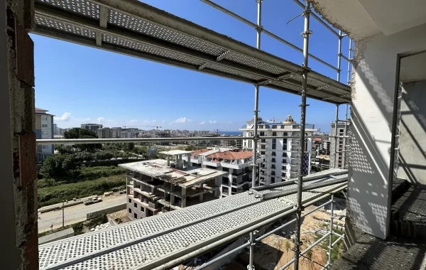 Ruhige Wohnungen zum Verkauf mit luxuriösem Design und Ausstattung in Mahmutlar, Alanya
