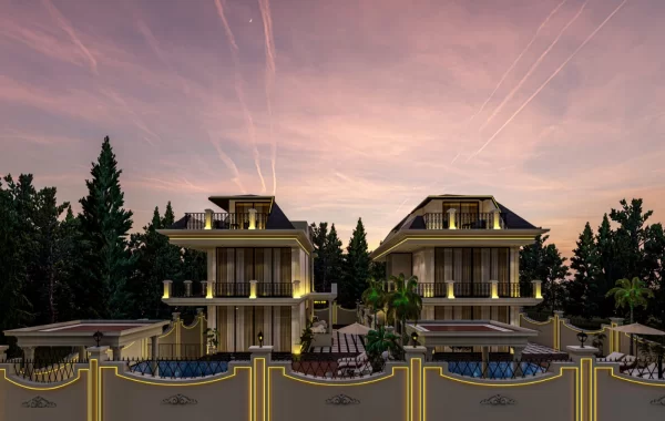 Contemporary & Smartly Designed Villas located in Kargicak, the most peaceful district of Alanya