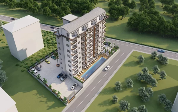 Luxusapartments zum Verkauf in Avsallar, einer der ruhigsten und freundlichsten Regionen von Alanya