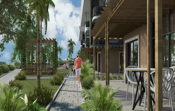 Spacious Flats for sale in Alanya with a superb location in the stunning coastal region of Tosmur