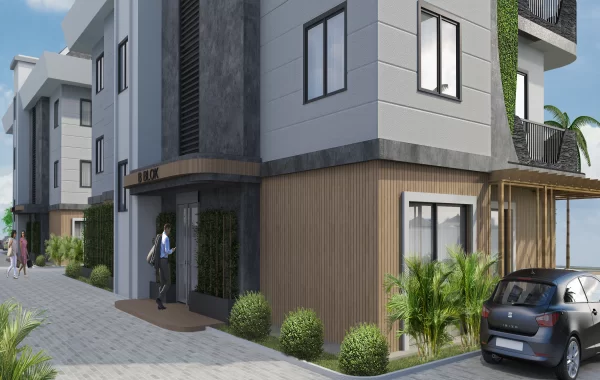 Spacious Flats for sale in Alanya with a superb location in the stunning coastal region of Tosmur