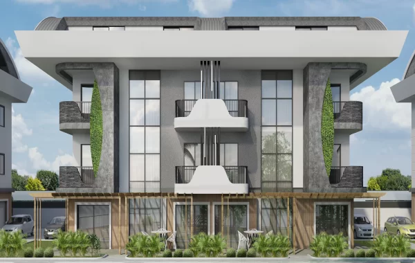 Spacious Flats for sale in Alanya with a superb location in the stunning coastal region of Tosmur