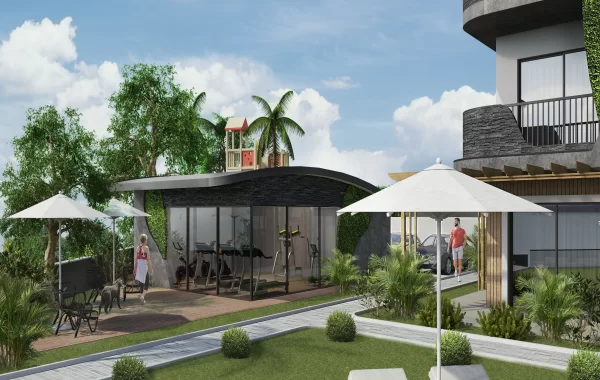 Spacious Flats for sale in Alanya with a superb location in the stunning coastal region of Tosmur