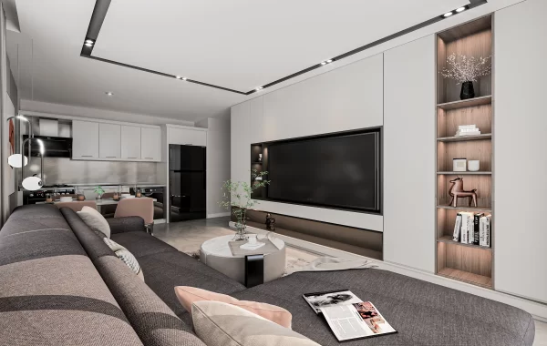 Apartments in einer ruhigen Umgebung von Alanya bieten alles, was Sie für ein modernes Leben