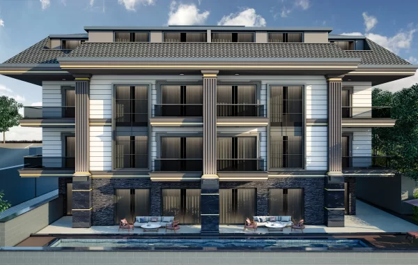 Apartments in einer ruhigen Umgebung von Alanya bieten alles, was Sie für ein modernes Leben