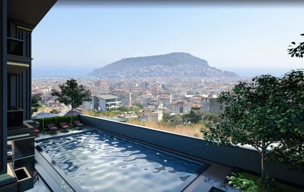 Apartments in einer ruhigen Umgebung von Alanya bieten alles, was Sie für ein modernes Leben