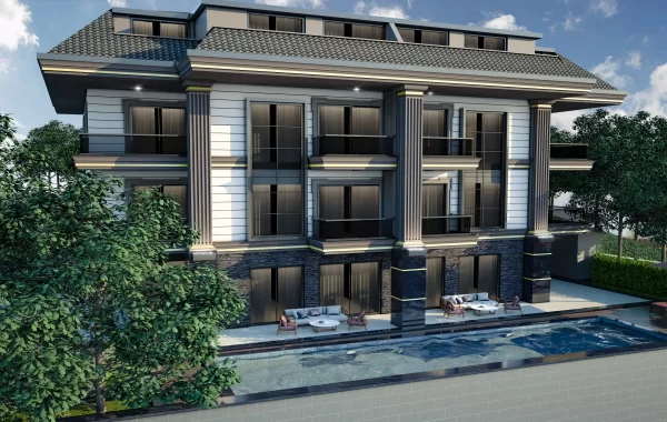 Apartments in einer ruhigen Umgebung von Alanya bieten alles, was Sie für ein modernes Leben