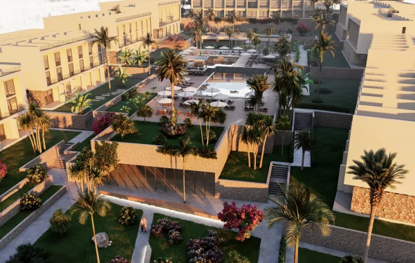 Luxuriöser und moderner Komplex in wunderschöner Lage direkt am Meer in Nordzypern