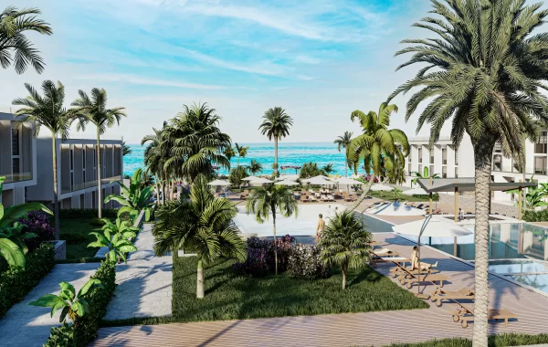 Luxuriöser und moderner Komplex in wunderschöner Lage direkt am Meer in Nordzypern