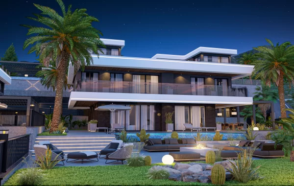 Hochmoderne, exklusive Villen zum Verkauf in einem der prestigeträchtigsten Viertel von Alanya