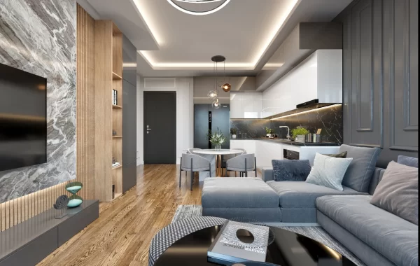 Modern and Cosy Complex with Flats for sale Intertwined with Nature in Payallar Alanya