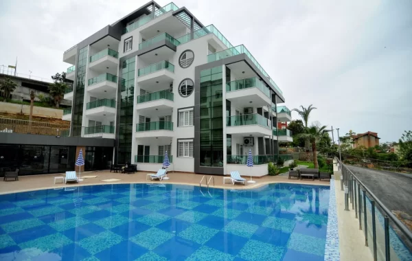 Elegant gestaltete, schlüsselfertige Wohnungen in Strandnähe von Kestel-Alanya