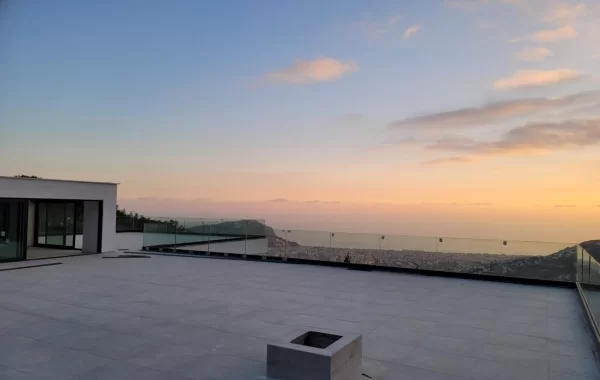 Exclusive Sea & Castle City View Villa for sale with Pool in peaceful location intertwined of Alanya