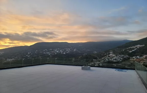 Exclusive Sea & Castle City View Villa for sale with Pool in peaceful location intertwined of Alanya