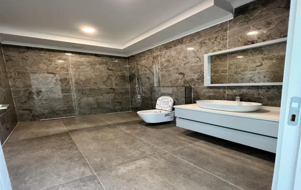 Exclusive Sea & Castle City View Villa for sale with Pool in peaceful location intertwined of Alanya