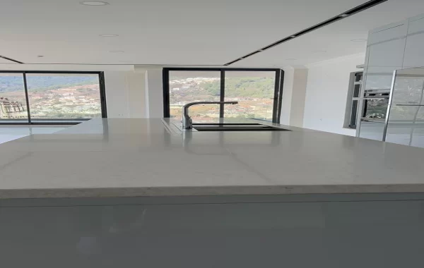 Exclusive Sea & Castle City View Villa for sale with Pool in peaceful location intertwined of Alanya