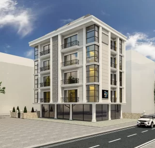 Gut gelegene neue Wohnungen zum Verkauf in fußläufiger Entfernung zum Strand in Alanya