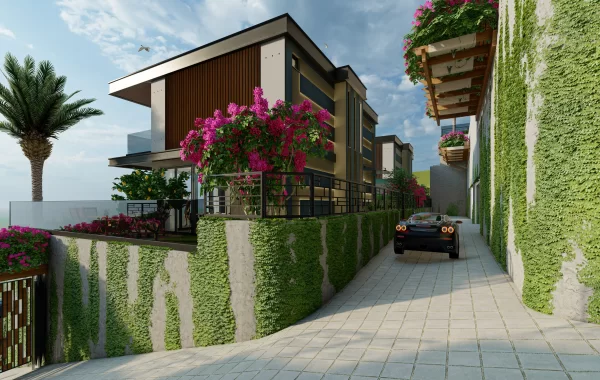 Panoramic Castle and Sea View Villas with Infinity Pool in Alanya offering a Luxurious Lifestyle