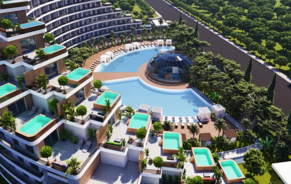 Luxury Concept Spacious Flats for sale with Premium Features in most sought after areas of Antalya