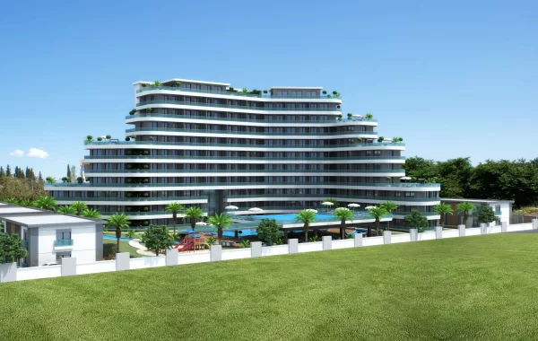 Brandneue Wohnungen zum Verkauf in Antalya mit luxuriöser Ausstattung in der Nähe des Flughafens