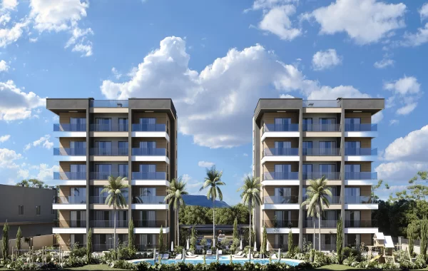 Contemporary and Investment Flats for sale Close to Antalya Airport in Altintas