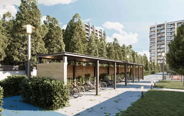 Außergewöhnlicher Komplex mit Wohnungen zum Verkauf mit mehreren sozialen Einrichtungen in Antalya