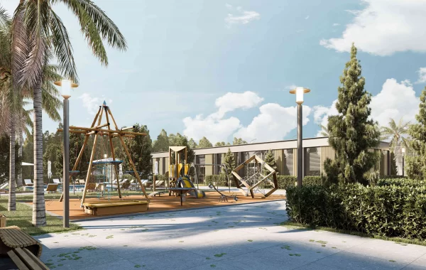 Außergewöhnlicher Komplex mit Wohnungen zum Verkauf mit mehreren sozialen Einrichtungen in Antalya