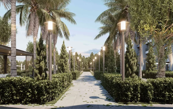 Exceptional Complex with Flats for sale with Multiple Social Amenities in Antalya Close to Airport