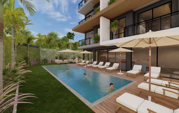 Brandneue Luxusapartments zum Verkauf, 300 Meter vom Strand entfernt in Oba/Alanya