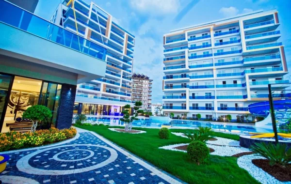 Exclusive Alanya Apartments in Tosmur Decked-Out with Luxurious Facilities Close to the Beach