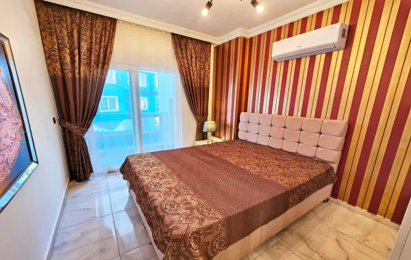 Familienfreundlicher Komplex mit schlüsselfertigen Wohnungen in Alanya Mahmutlar in Strandnähe
