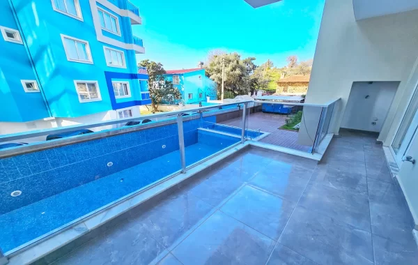 Familienfreundlicher Komplex mit schlüsselfertigen Wohnungen in Alanya Mahmutlar in Strandnähe