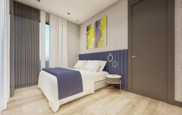 Hochwertiger Komplex mit Luxusapartments in Strandnähe in Alanya